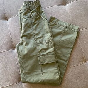 Abercrombie and Fitch olive cargo pants